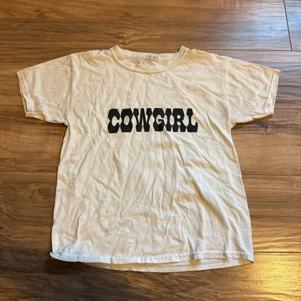 Cowgirl brandy T-Shirt - Cream